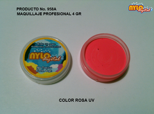Maquillaje De Fantasia Nylo Digital 4 Gr. Rosa 4 UV