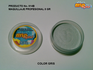 Maquillaje De Fantasia Nylo Digital 8 Gr. Gris