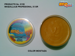 Maquillaje De Fantasia Nylo Digital 35 Gr. Mostaza