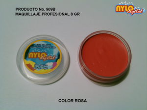 Maquillaje De Fantasia Nylo Digital 8 Gr. Rosa