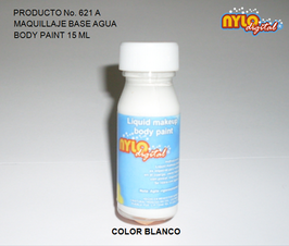 Body paint base agua 15 ml. Blanco