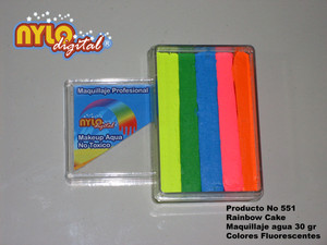 Arcoiris (Rainbow Cake) 35 Gr. Colores UV