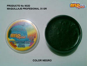 Maquillaje De Fantasia Nylo Digital 35 Gr. Negro