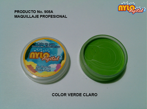 Maquillaje De Fantasia Nylo Digital 4 Gr. Verde Claro