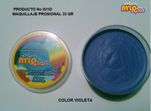 Maquillaje De Fantasia Nylo Digital 35 Gr. Violeta