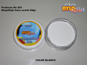 Maquillaje de payaso 84 Gr. Blanco