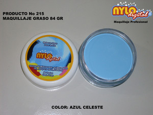 Maquillaje de payaso 84 Gr.Azul Celeste
