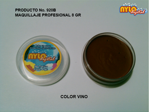 Maquillaje De Fantasia Nylo Digital 8 Gr. Vino