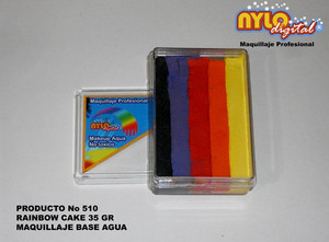 Arcoiris (Rainbow Cake) 35 Gr. Colores basicos