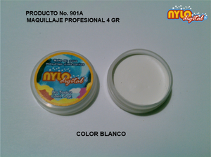 Maquillaje De Fantasia Nylo Digital 4 Gr. Blanco