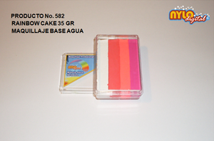 Arcoiris (Rainbow Cake) 35 Gr. Colores básicos