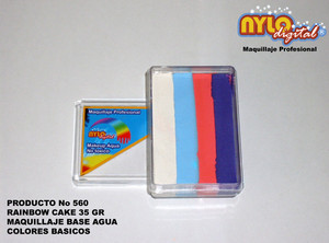 Arcoiris (Rainbow Cake) 35 Gr. Colores basicos
