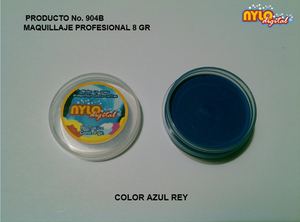 Maquillaje De Fantasia Nylo Digital 8 Gr. Azul Rey