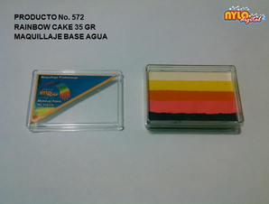 Arcoiris (Rainbow Cake) 35 Gr. Colores Combinados