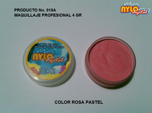 Maquillaje De Fantasia Nylo Digital 4 Gr. Rosa Claro