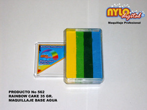 Arcoiris (Rainbow Cake) 35 Gr. Colores basicos