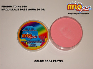 Maquillaje De Fantasia Nylo Digital 60 Gr. Rosa Claro