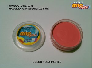 Maquillaje De Fantasia Nylo Digital 8 Gr.Rosa claro